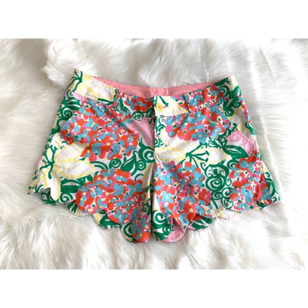 Lilly Pulitzer Scalloped Shorts